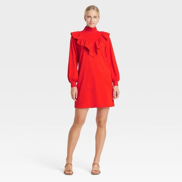 Who What Wear Dresses Womens Long Sleeve Sheath Dress Who What Wear